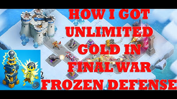 How to Hack Final War Frozen Defense Gold For Android & IOS Step By Step Tutorial 2025 (New Update)