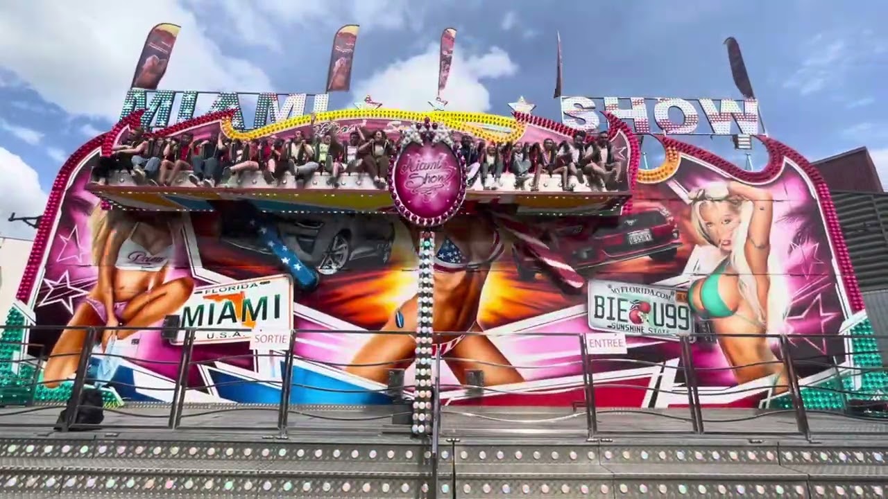 MIAMI SHOW - Fête foraine de Meximieux 2025 😍🇫🇷