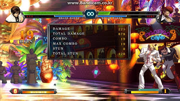 KOF XIII 5 MAX GAUGE COMBO(KEYBOARD)