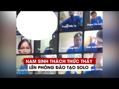 Video Nam sinh viên học online mắng thầy 'có tài không có... - youtube
