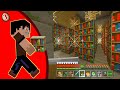mengambil semua bookshelf yang ada di stronghold??| - Minecraft survival Indonesia (Ep.3)