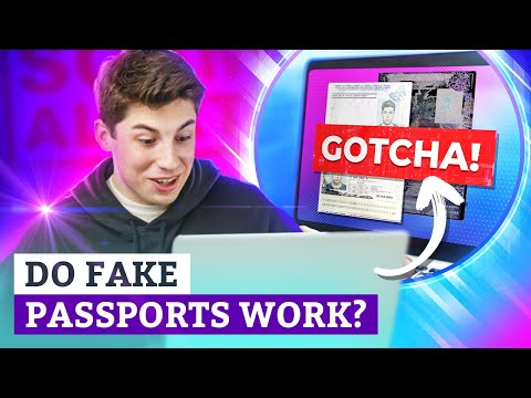 Using a Fake Passport to Pass Verification | Experiment