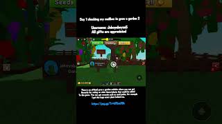 Day 1 #invest #roblox #robloxgames #gag #gag2 #growagarden2