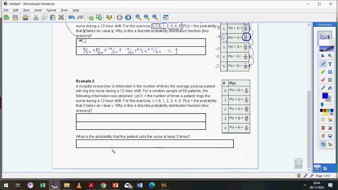 4 1 Probability distribution functions video - YouTube