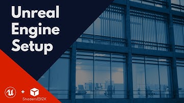 Unreal Engine setup with Shadersbox