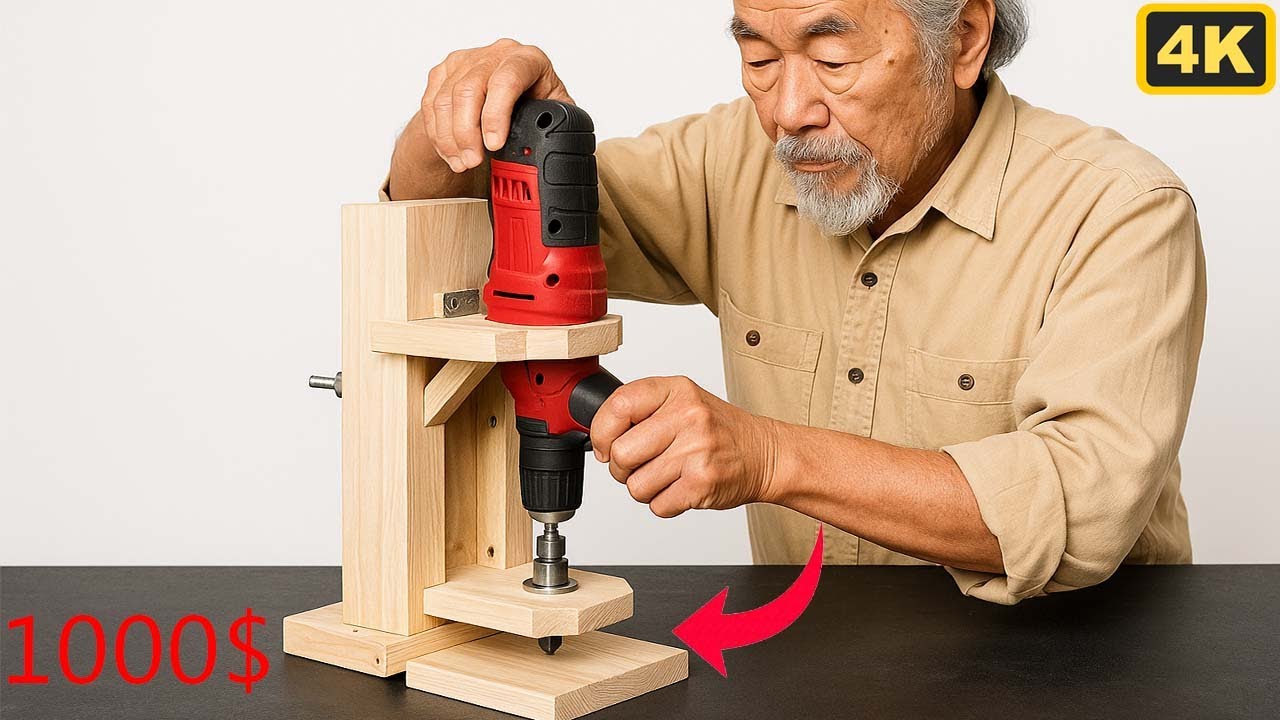 Master Carpenter Created Secret Drill That Saved Me Thousands Of Dollars!