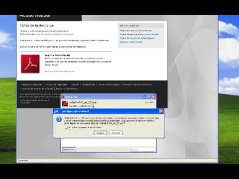 Como instalar Adobe Acrobat Reader en Español - YouTube