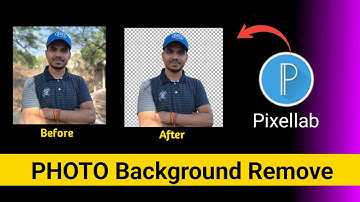 How to remove photo background in Pixellab