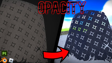 How to Bypass Opacity Maps in Roblox | Substance Painter & Blender