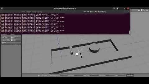 RRT Path Planning on TurtleBot, Gazebo Simulation 2