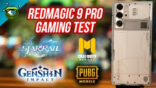 REDMAGIC 9 PRO Gaming Test | Genshin Impact, Honkai: Star Rail, PUBG & COD: Mobile