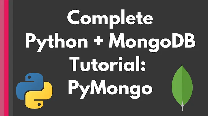 Complete Python + MongoDB tutorial: PyMongo in-depth [for beginners]