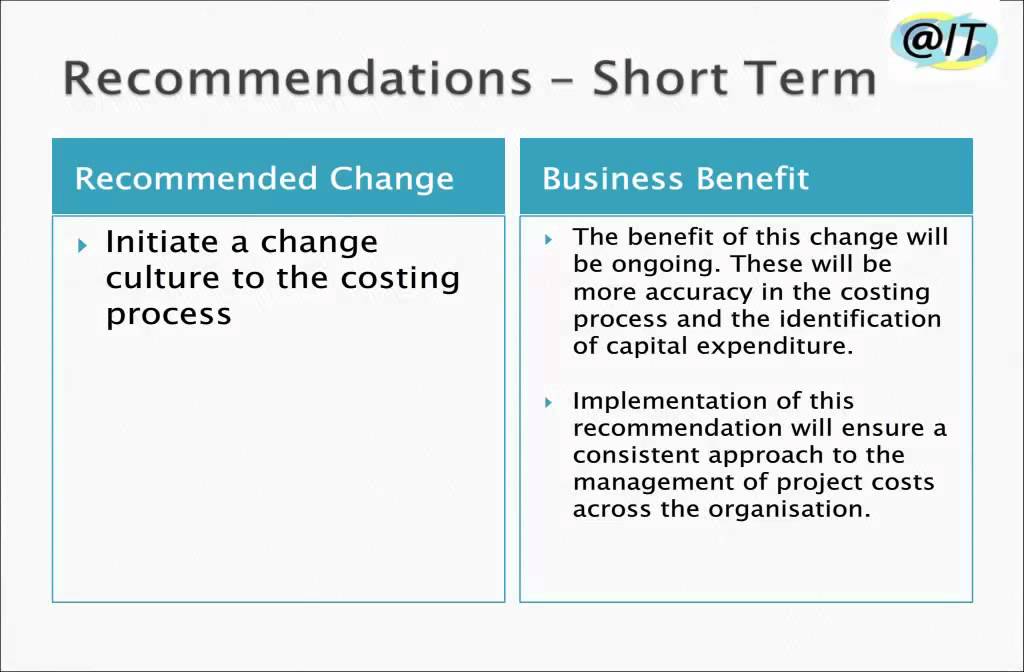 Project Cost Reporting