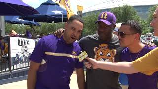 Texas Tigers create a Death Valley experience in Arlington while tailgating