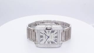 Cartier   Wt100010   Tank Anglaise Large