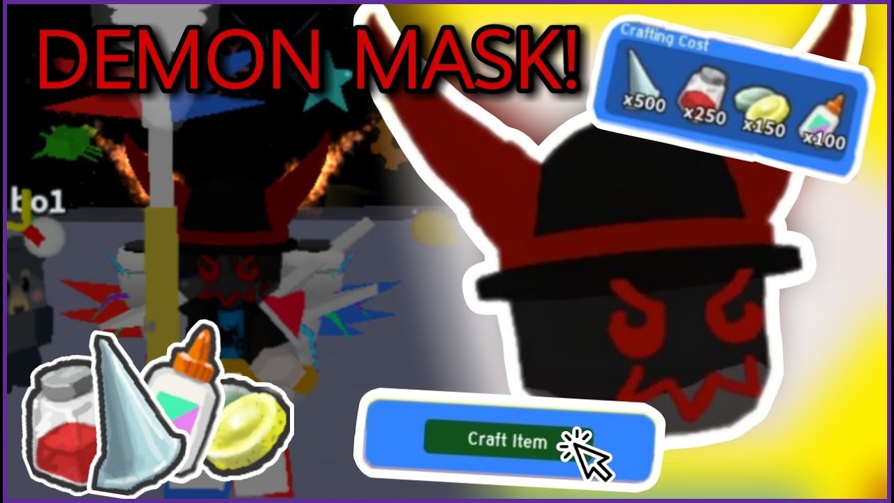 Buying the Demon Mask! (Bee Swarm Simulator) YouTube