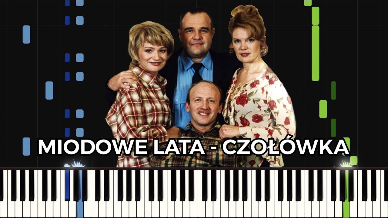 Miodowe Lata Czołówka Intro | Piano Tutorial | Quinooa ♡