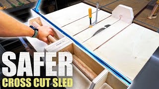 How to Make a Table Saw Sled with Handles for Added Safety