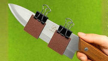 Razor-Sharp! Sharpen Any Knife in 3 Minutes with This Method – Unbelievable!