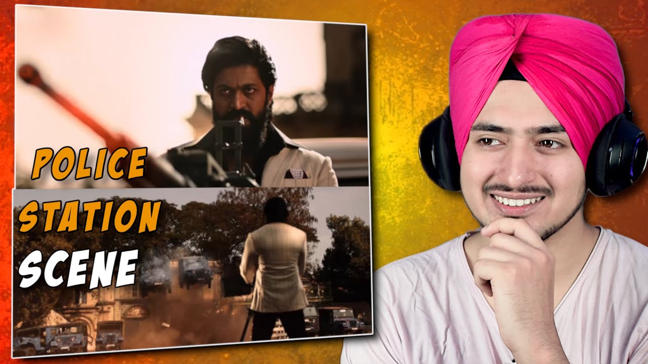 KGF CHAPTER 2 Police Station Scene Reaction | Yash | KGF CHAPTER2 ...