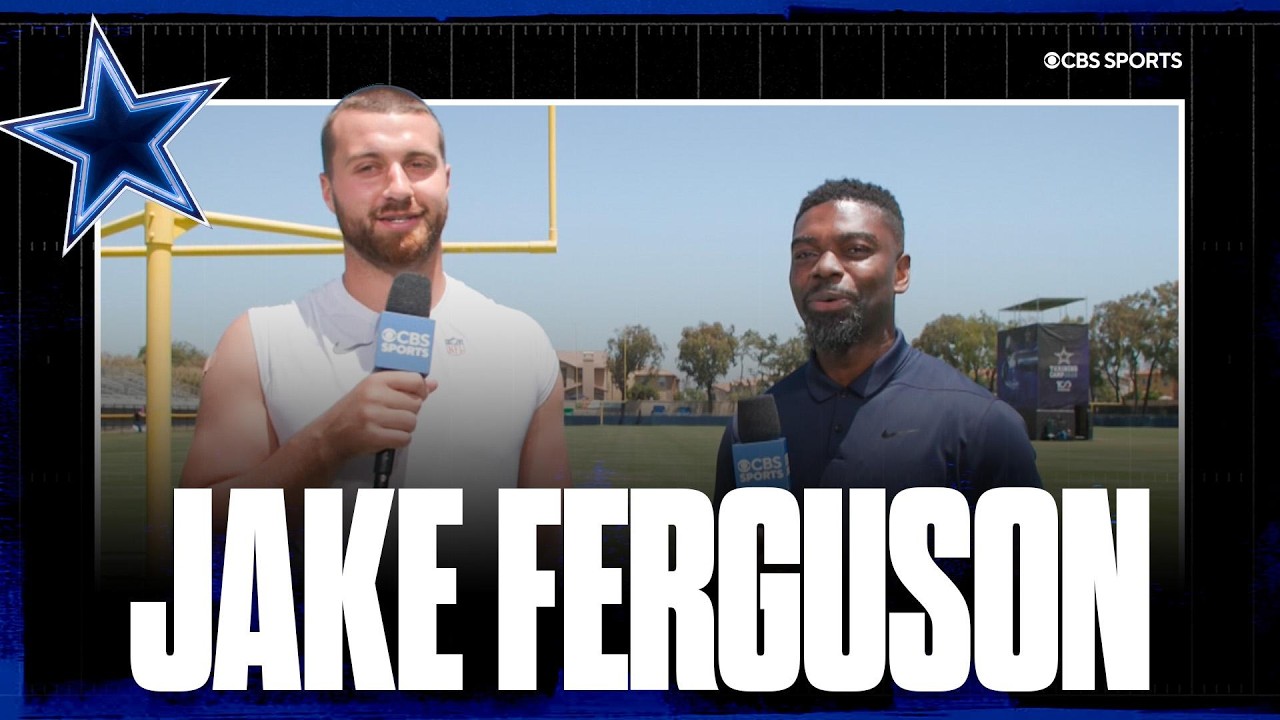 Jake Ferguson explains 'Greatest Offense There Is' slogan, discusses bond with wife Haley Cavinder