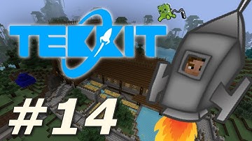 Minecraft: Tekkit - Moonwalking (Part 14)