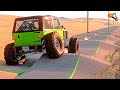 Satisfying cars suspension test  beamng drive