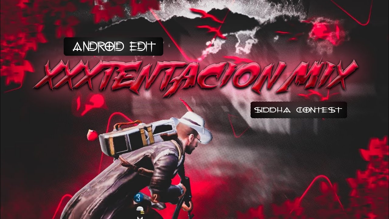 XXXTENTACION Sad x Changes x Moonlight | #siddhacontest | Made on Android | siddhagaming | BGMI Edit