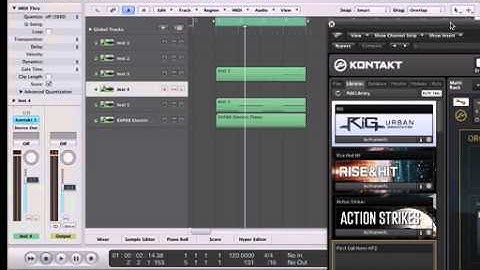 How to compose a film score / Action Trailer in Logic Pro Part 2