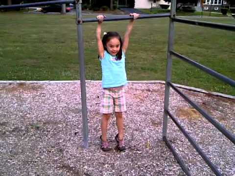 Inna hanging upside-down on the monkey bars - YouTube.