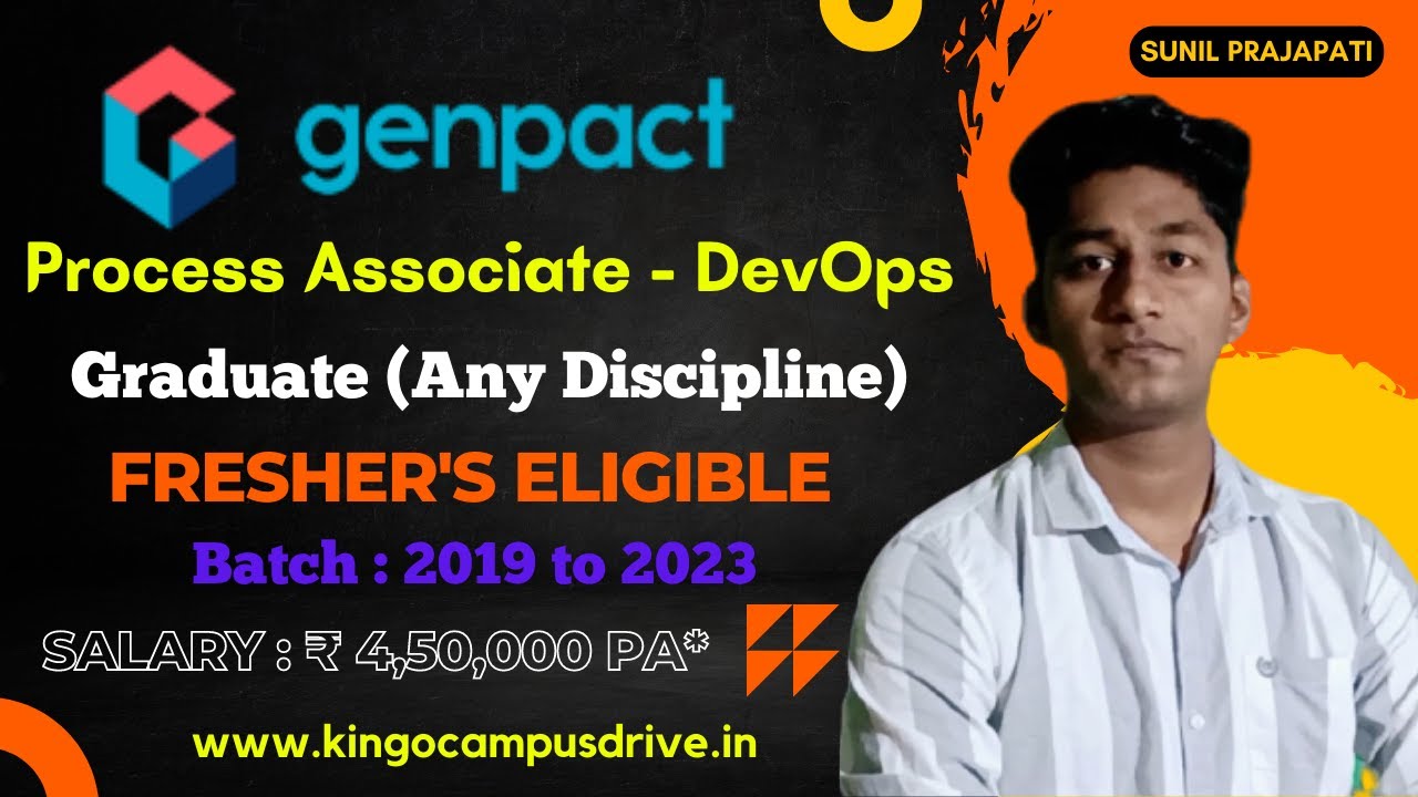 Genpact Hiring Fresher's 2023 | Off Campus Drive | Any Graduate Jobs ...