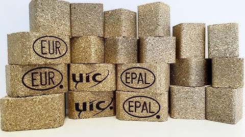 Sawdust EPAL Block Making Machine #pallets #EPALBOCKS #EUROBLOCKS