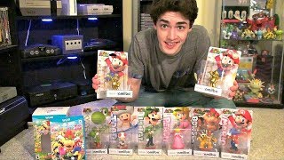 Unboxing All 7 Super Mario Amiibo & Mario Party 10 Bundle!