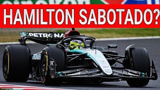 SABOTAGEM CONFIRMADA? HAMILTON SOLTA ESCÂNDALO SOBRE O ACERTO DE SEU CARRO! - F1 2024