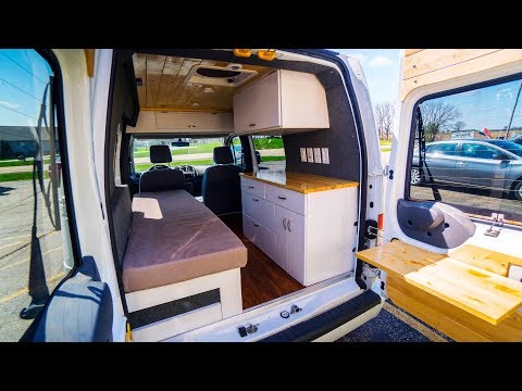 CUSTOM DIY TINY VAN | FULL VAN TOUR 