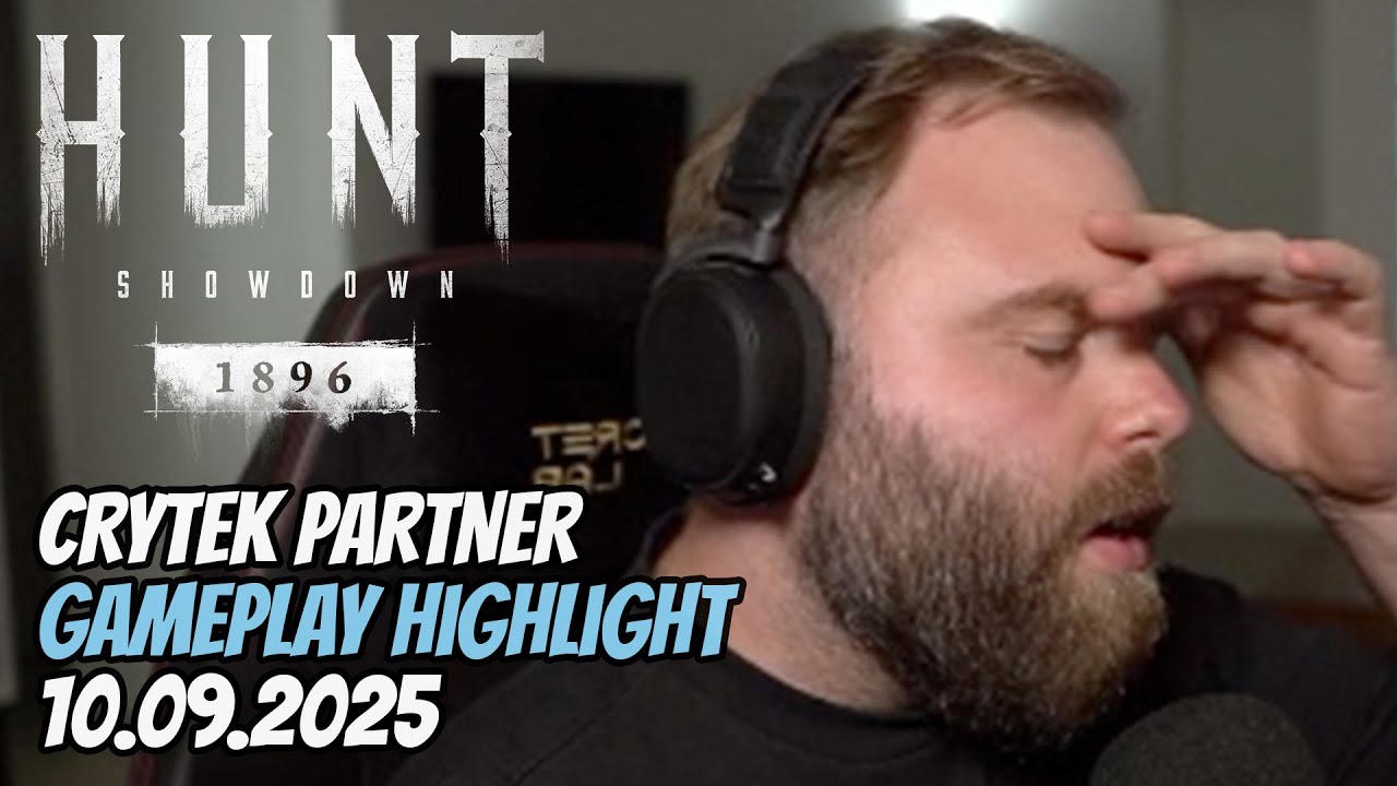 Crytek Partner Gameplay 10.09.2025 | Hunt: Showdown 1896 - YouTube
