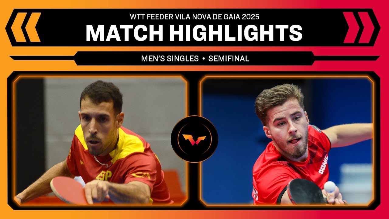 Alvaro Robles vs Florian Bourrassaud | MS SF | WTT Feeder Vila Nova de Gaia 2025