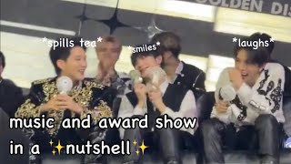 ENHYPEN music and award shows moments in a nutshell (ft txt, aespa, svt, etc. )