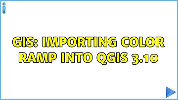 GIS: Importing color ramp into QGIS 3.10 (3 Solutions!!)