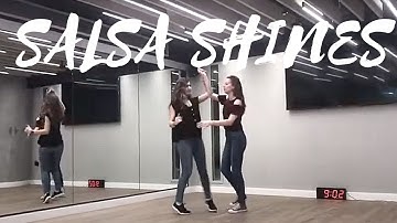 Beginner salsa shines for Follower - On 1