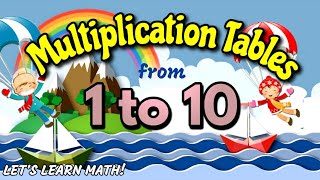 MEMORIZE FASTER MULTIPLICATION TABLES FROM 1 TO 10 | BEST PRACTICE TO LEARN MATH FOR KIDS screenshot 3