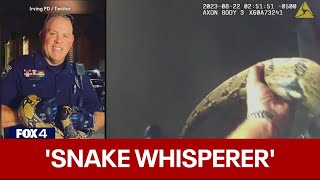 Celebrity Irving police's 'Snake Whisperer' captures 8-foot python that escaped from home Net Worth