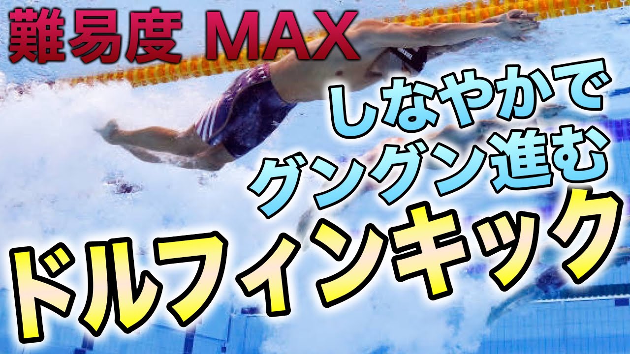 出来たら最強！ドルフィンキックを最強にするためのポイント