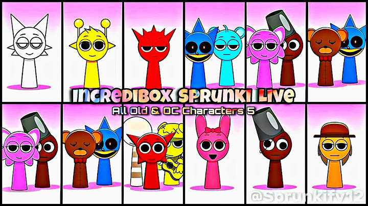 Incredibox Sprunki OC & OLD All Phases 5 | Sprunki live