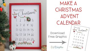 How To Make A DIY Advent Calendar