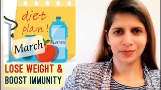 March Weight Loss Diet Plan | Weight Loss Challenge 2020 | Lose Weight & Boost Immunity | Hindi