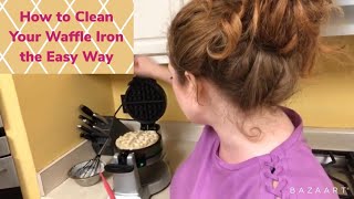 Easiest Way to Clean Your Waffle Iron