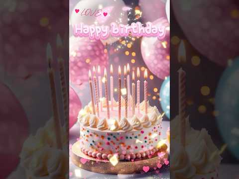 Happy birthday to you song 💖Mini heart birthday #happybirthday #birthdaycake #birthdaysong #생일