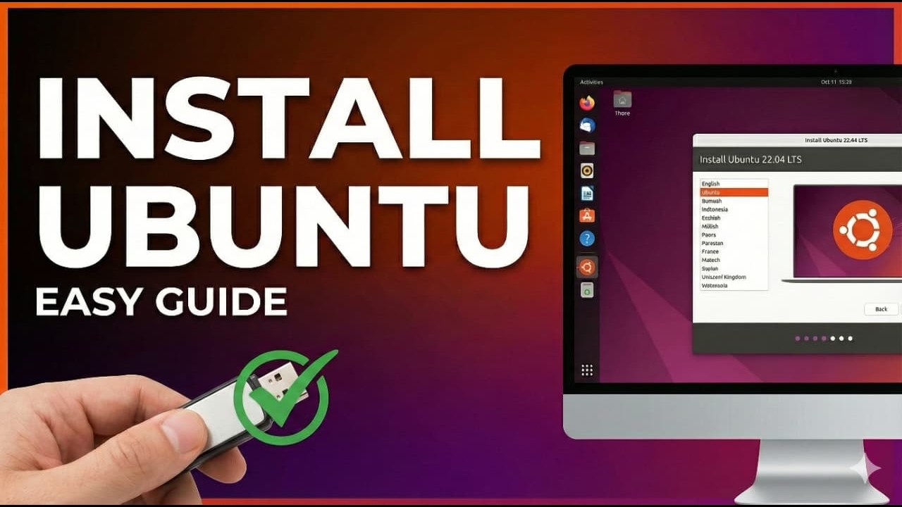 How to Install Ubuntu 22.04 LTS | Easy Linux Installation Guide 2025 ...