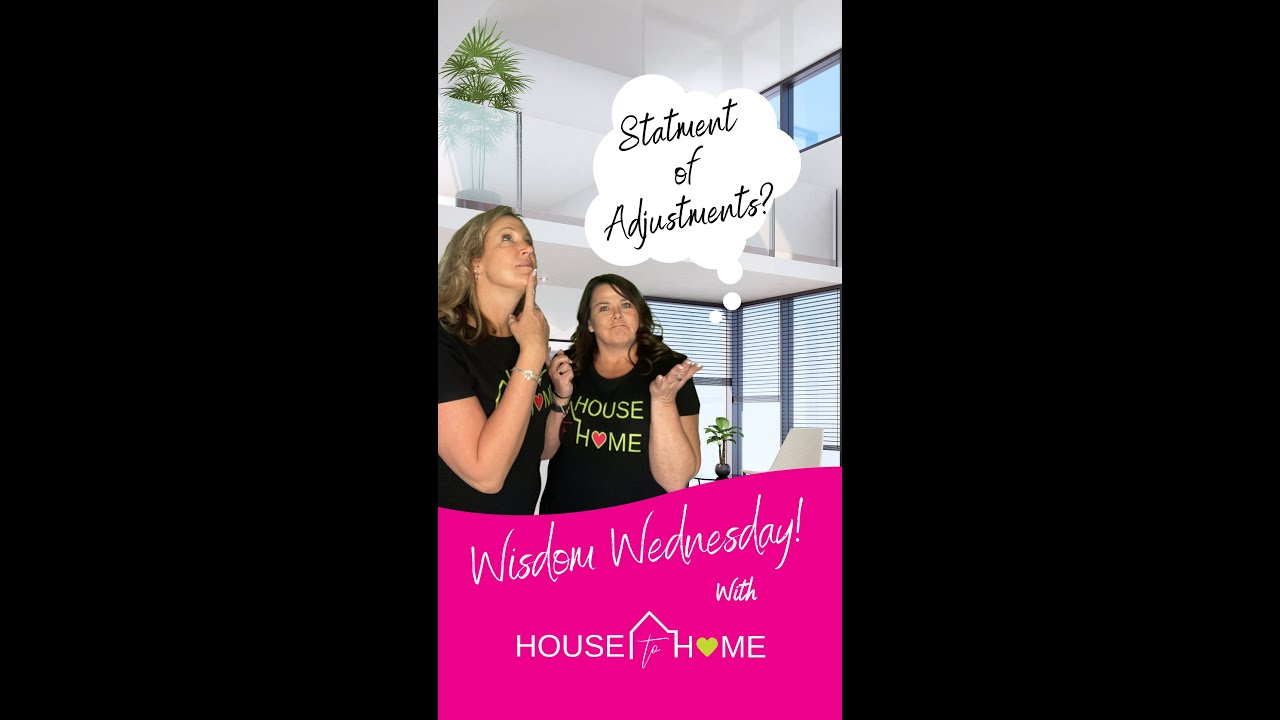 Statement of adjustments - YouTube